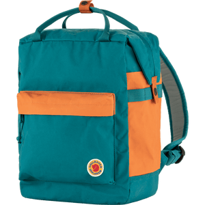 Fjällräven Samlaren Haulpack - Limited edition - Vinylon-F Ocean Green - Spicy Orange