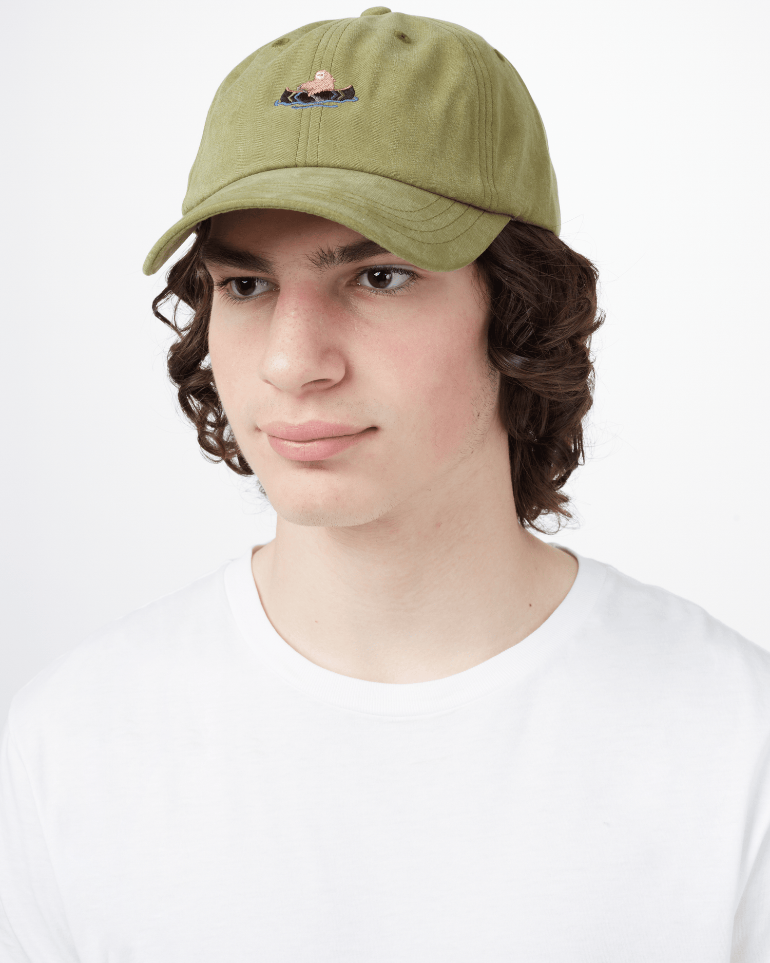Tentree Sasquatch Peak Hat - 100% TENCEL Lyocell Olive Branch Headwear