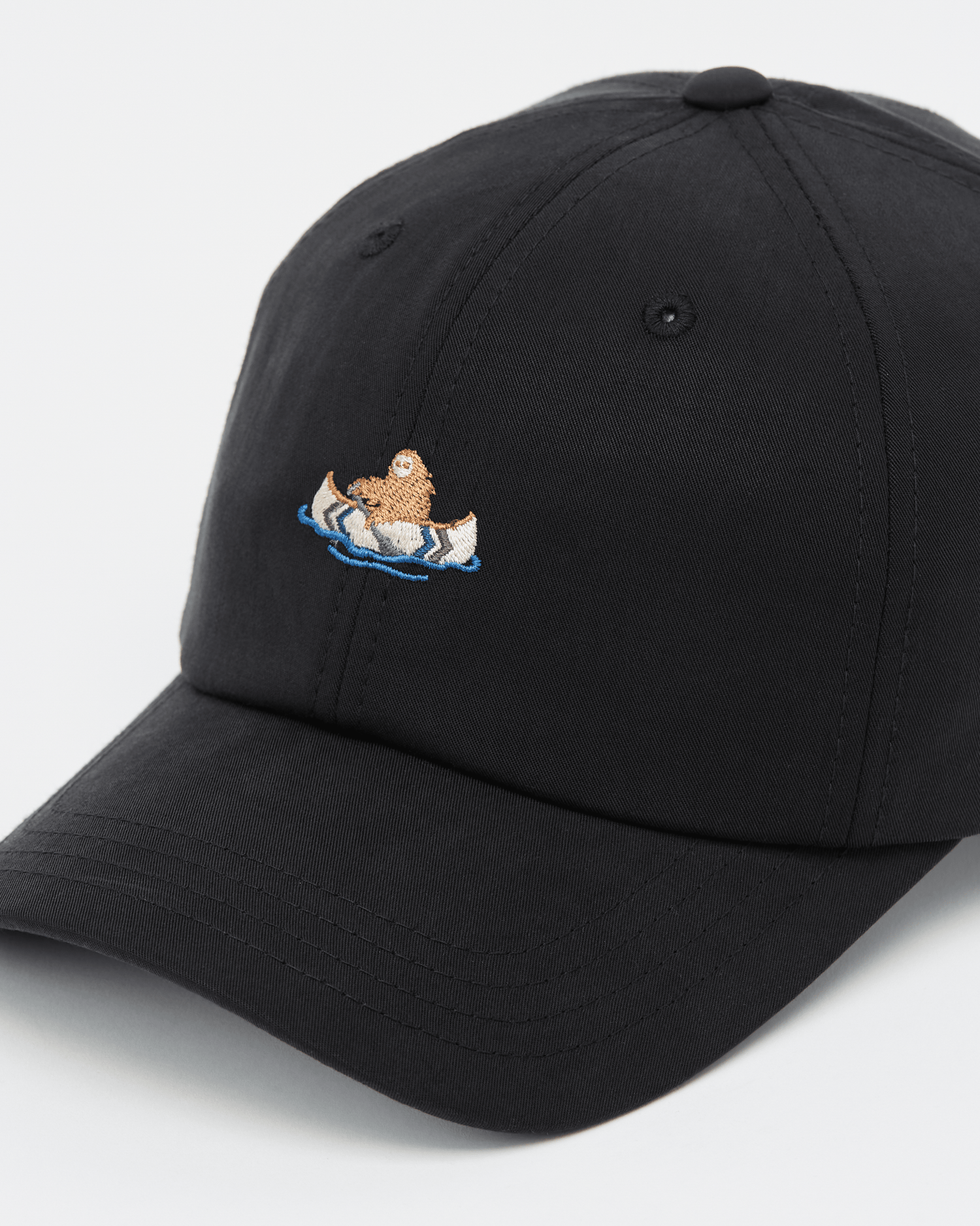 Tentree Sasquatch Peak Hat - 100% TENCEL Lyocell Meteorite Black Headwear