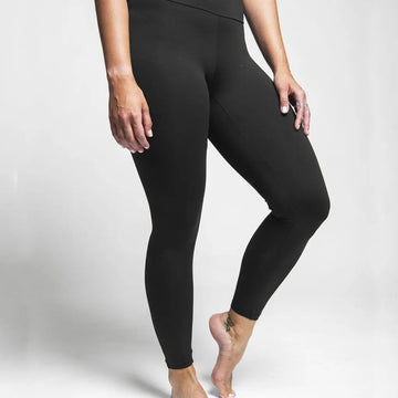 Népra Saturnus Tights - Oeko-tex 100 Standard Certified Polyamide Black Pants