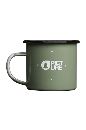 Picture Organic Sherman Cup - Stainless Steel Green Spray