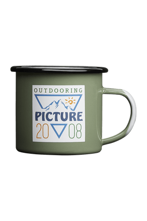 Picture Organic Sherman Cup - Stainless Steel Green Spray