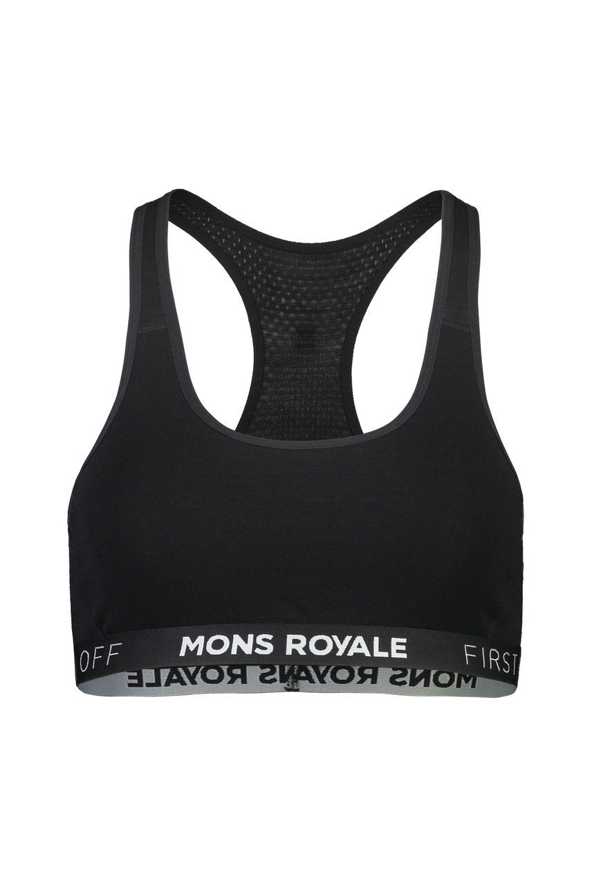 Biustonosz sportowy Mons Royale Sierra we na merino Weekendbee premium sportswear