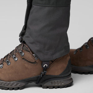 Fjällräven Singi X-Gaiters - Recycled Polyester & Organic Cotton Dark Grey-Dark Grey
