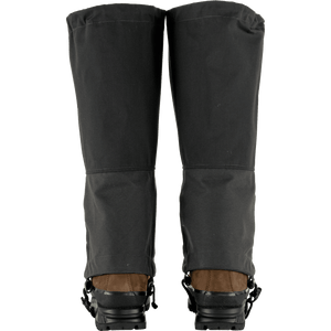 Fjällräven Singi X-Gaiters - Recycled Polyester & Organic Cotton Dark Grey-Dark Grey