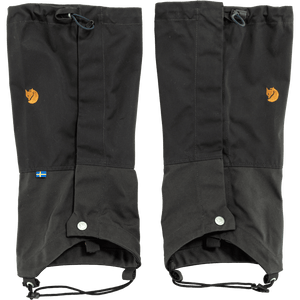 Fjällräven Singi X-Gaiters - Recycled Polyester & Organic Cotton Dark Grey-Dark Grey