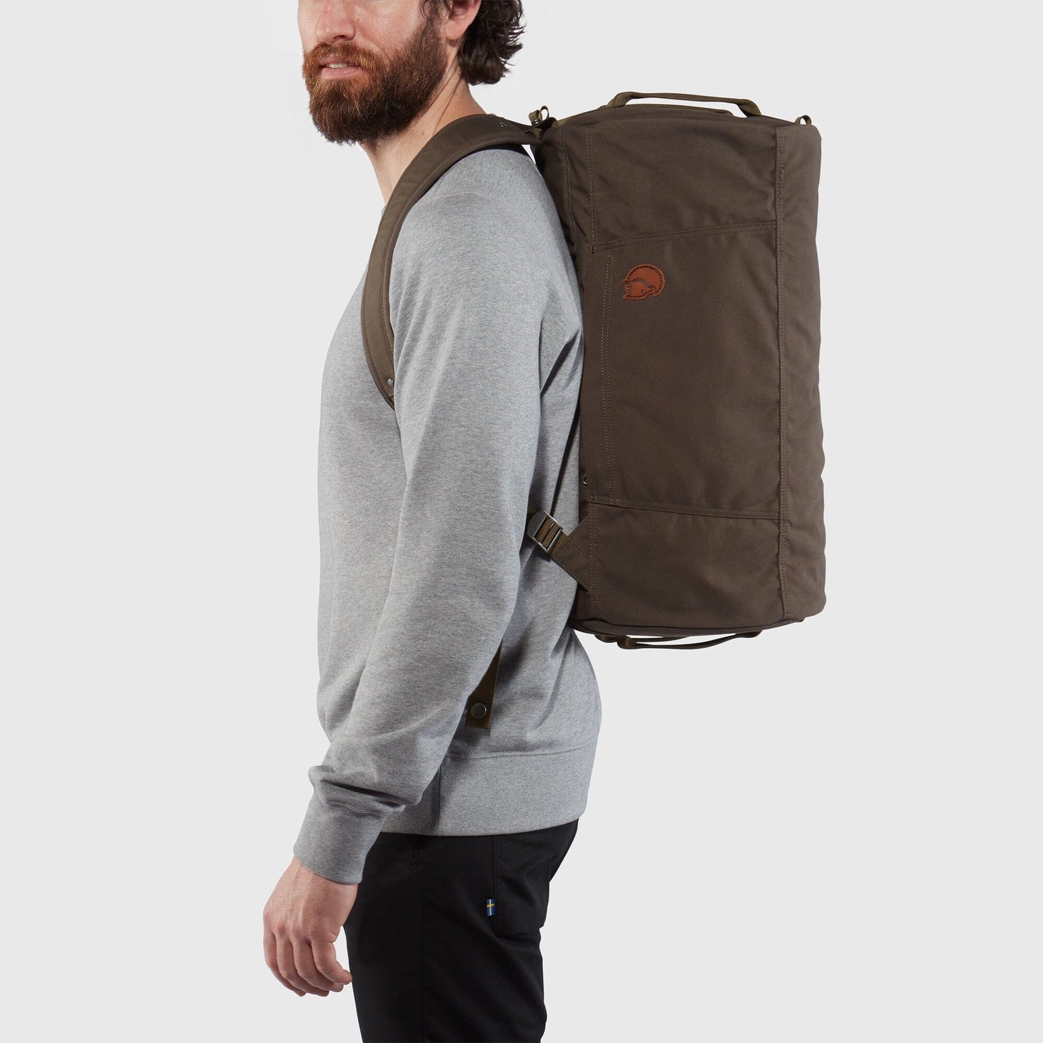 Fjällräven Splitpack Backpack 35l - Recycled Polyester & Organic Cotton Black Bags