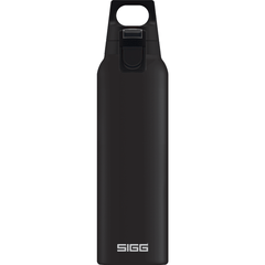 SIGG Stainless Steel Thermo Flask Hot & Cold ONE Black 0.5 Cutlery