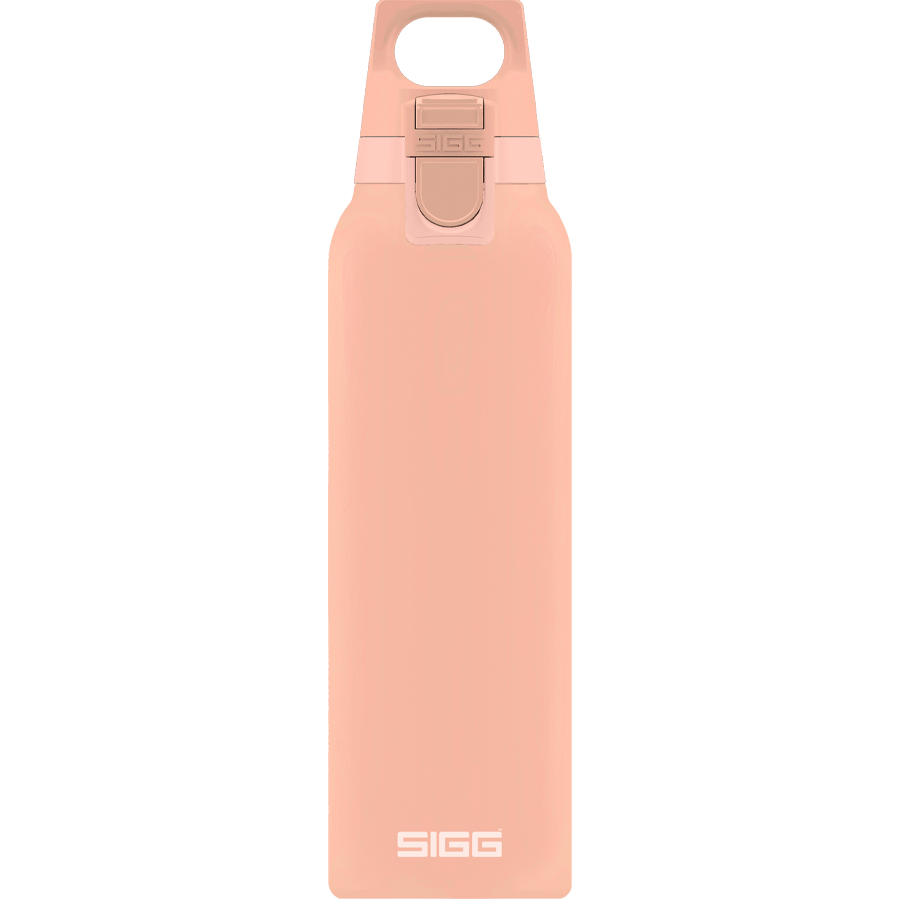 SIGG Stainless Steel Thermo Flask Hot & Cold ONE Shy Pink 0.5 Cutlery