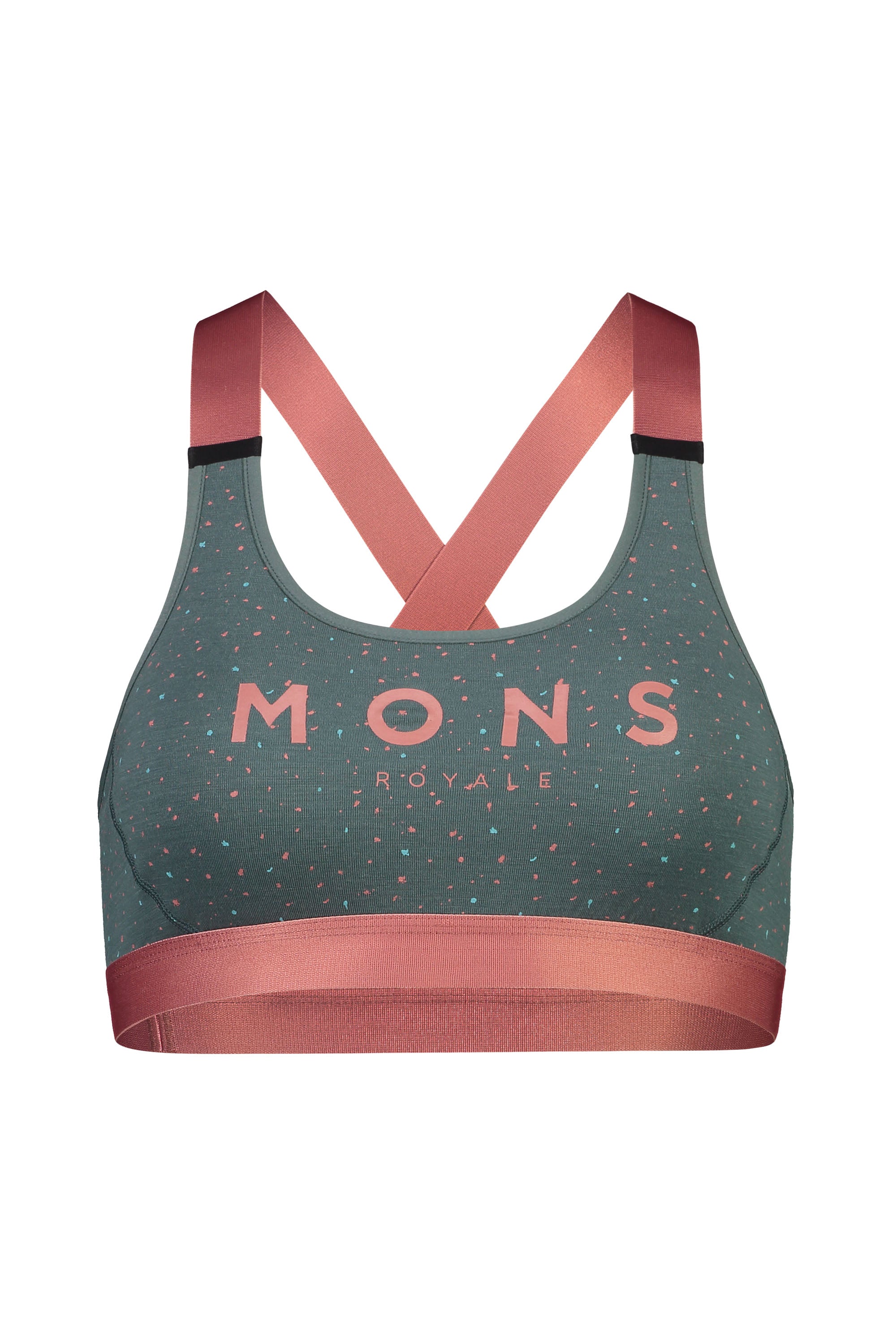 Mons Royale Women's Stella X-Back Sports Bra - Merino Wool