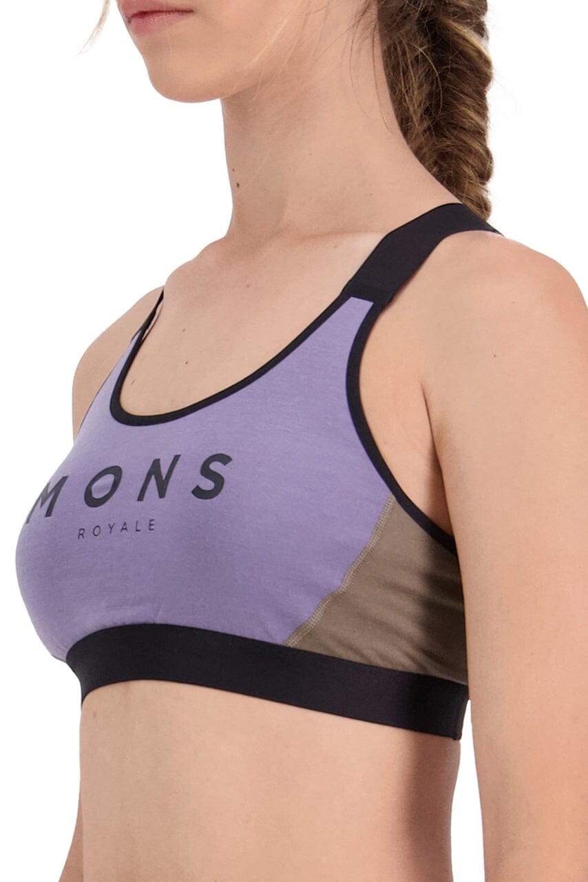 Mons Royale Women's Stella X-Back Sports Bra - Merino Wool