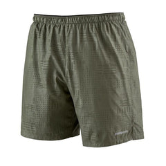 Patagonia M's Strider Running Shorts - 7" - Recycled Polyester Southern Soul Emboss: Industrial Green Pants