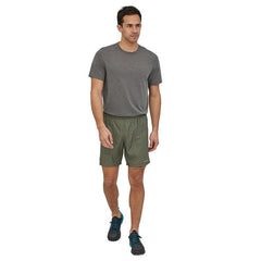 Patagonia M's Strider Running Shorts - 7" - Recycled Polyester Southern Soul Emboss: Industrial Green Pants