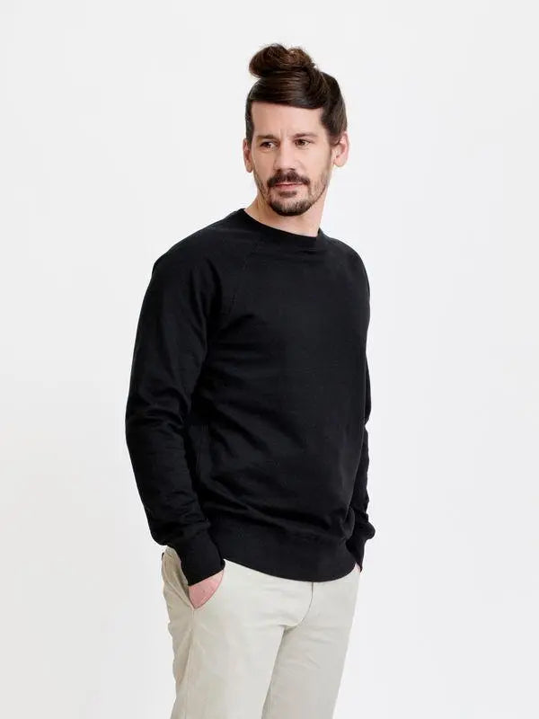 Sweatshirt Raglan Unisex - Recycled Cotton & Recycled Polyester Shirt Pure Waste