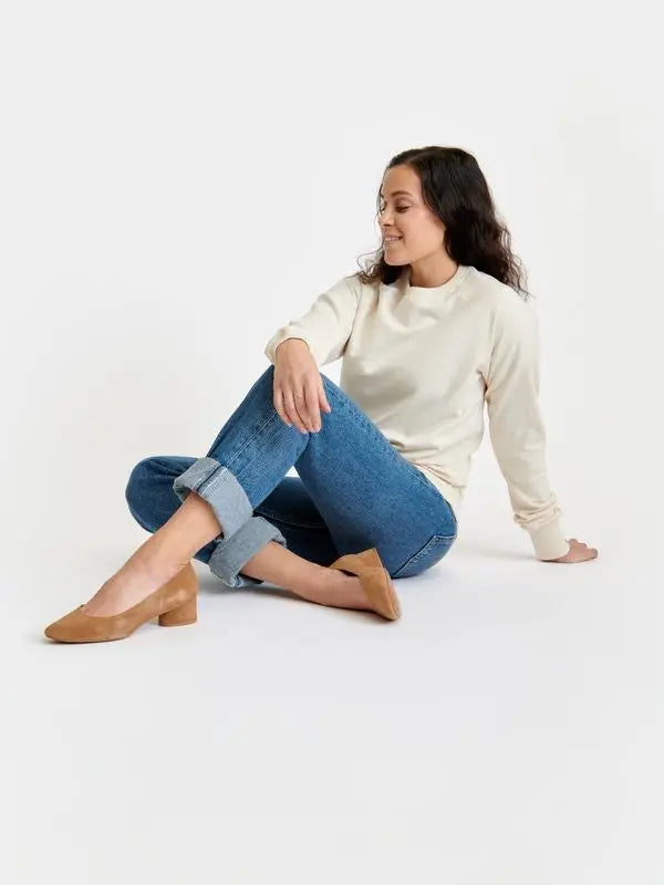 Sweatshirt Raglan Unisex - Recycled Cotton & Recycled Polyester Shirt Pure Waste