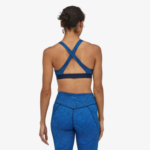 Patagonia Switchback Sports Bra - Recycled Polyester Terraced Fields: Bayou Blue