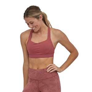 Patagonia Switchback Sports Bra - Recycled Polyester Rosehip
