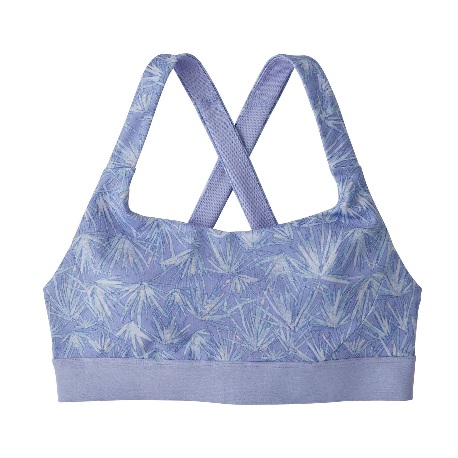 Patagonia Switchback Sports Bra - Recycled Polyester Grasslands: Pale Periwinkle Underwear