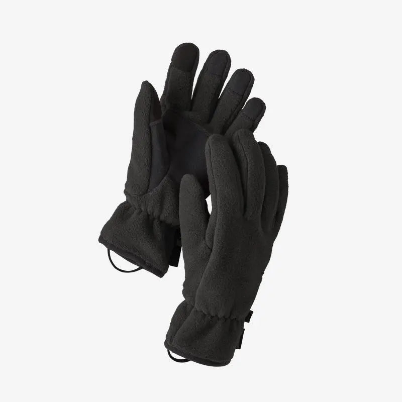 Patagonia Synchilla™ Fleece Gloves - Recycled Polyester Black Gloves