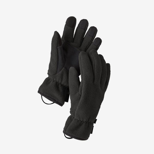 Patagonia Synchilla™ Fleece Gloves - Recycled Polyester Black Gloves