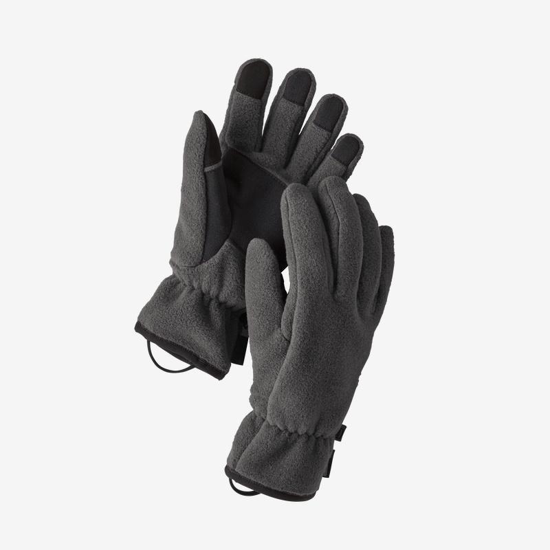 Patagonia Synchilla™ Fleece Gloves - Recycled Polyester Forge Grey Gloves
