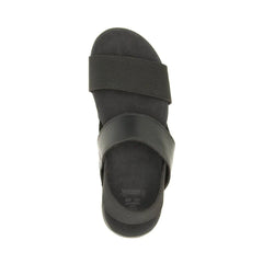 Kamik The Cara Mix Sandal - Leather working group leather Black Shoes