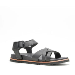 Kamik The Sadie Sandal - Leather Working Group leather Black Shoes