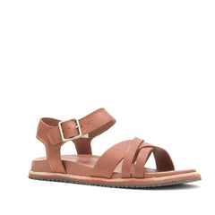 Kamik The Sadie Sandal - Leather Working Group leather Dark Brown Shoes