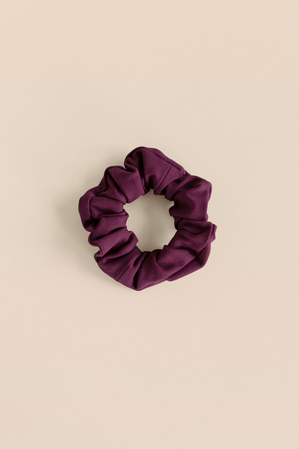Girlfriend Collective The Scrunchie - Made from Recycled Water Bottles Plum Headwear