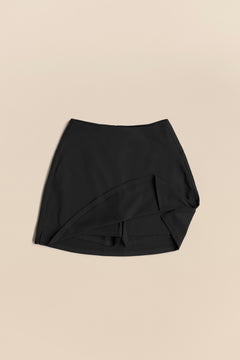 Girlfriend Collective The Skort High-Rise - Made from Recycled Plastic Bottles Black Skirt