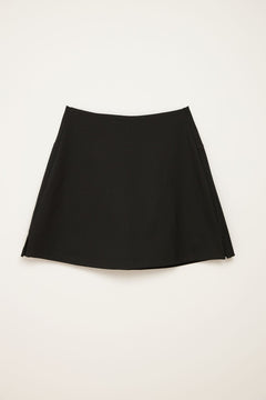 Girlfriend Collective The Skort High-Rise - Made from Recycled Plastic Bottles Black Skirt