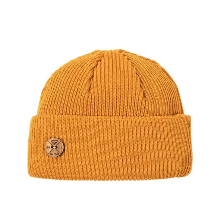 Timberjack Beanie - 100% Organic Merino Wool Headwear VAI-KØ Autumn Gold