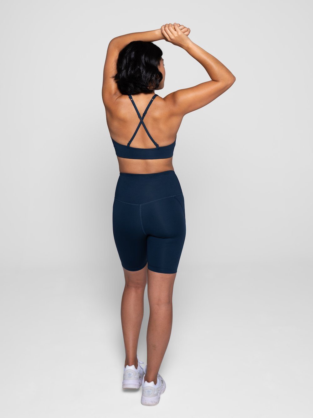 Girlfriend Collective Topanga sports Bra - Made from recycled plastic bottles Midnight Underwear