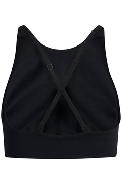 Girlfriend Collective Topanga sports Bra - Made from recycled plastic bottles Black Underwear