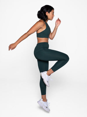 Girlfriend Collective Topanga sports Bra - Made from recycled plastic bottles Moss