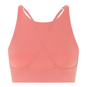 Girlfriend Collective Topanga sports Bra - Made from recycled plastic bottles Primrose