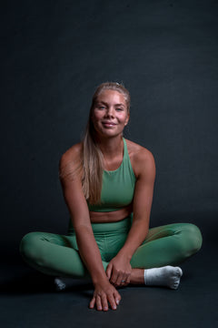 Girlfriend Collective Topanga sports Bra - Made from recycled plastic bottles Mantis Underwear