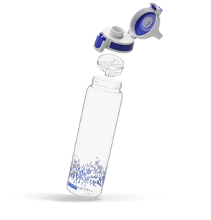 SIGG Total Clear ONE MyPlanet Bottle 0.75l - Tritan plastic Aqua 0.75l