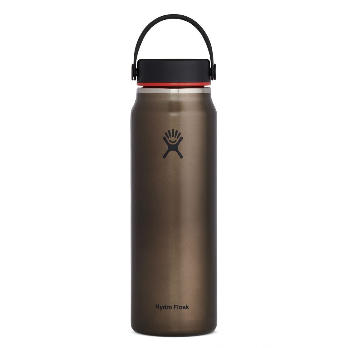 Hydro Flask Trail Series Wide Mouth Lightweight 0.95l/32oz - Stainless Steel BPA-Free Obsidian Cutlery