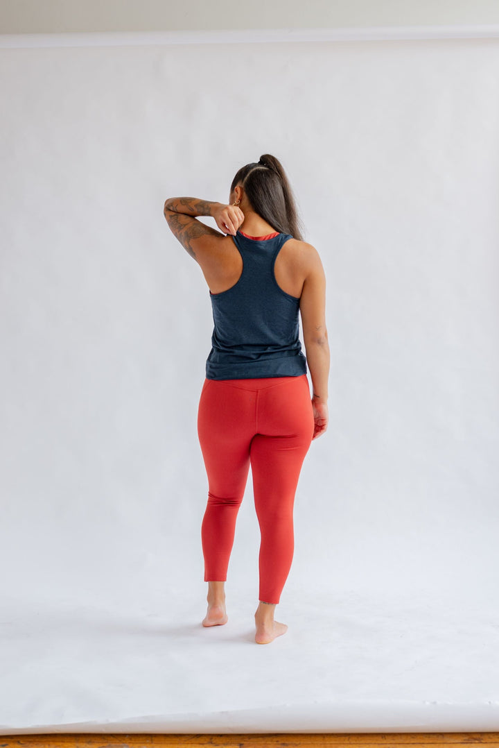 Train Relaxed Tank - Made from Recycled PET Shirt Girlfriend Collective