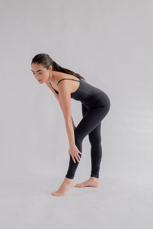 Girlfriend Collective Training & Yoga Unitard - Made from recycled plastic bottles Black