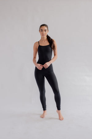 Girlfriend Collective Training & Yoga Unitard - Made from recycled plastic bottles Black