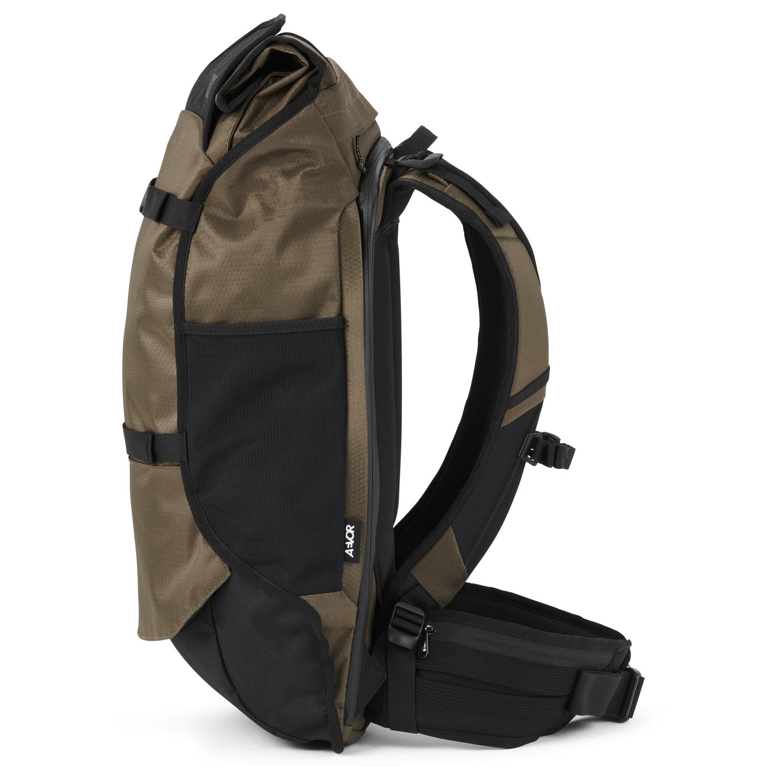 Aevor Travel Pack Proof - Waterproof backpack made from recycled PET-bottles Olive Gold Bags