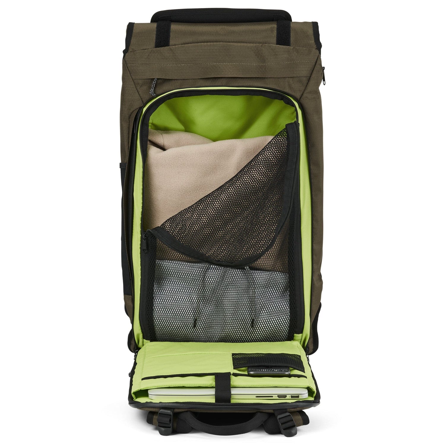 Aevor Travel Pack Proof - Waterproof backpack made from recycled PET-bottles Olive Gold Bags