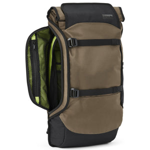 Aevor Travel Pack Proof - Waterproof backpack made from recycled PET-bottles Olive Gold