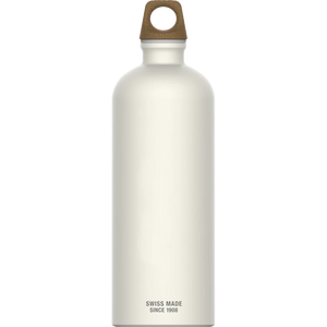 SIGG Traveller MyPlanet Bottle - 100% Recycled Aluminum Ecru 1l