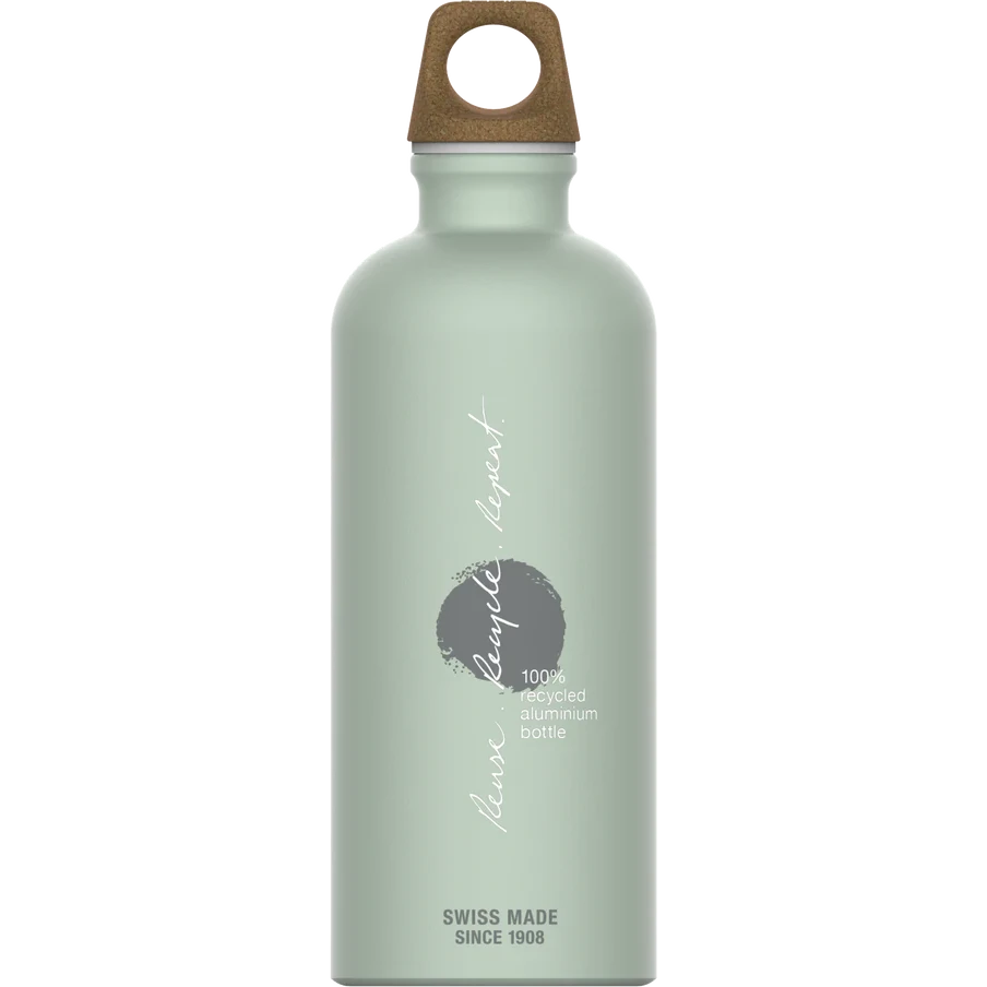 Traveller MyPlanet Bottle - 100% Recycled Aluminum Cutlery SIGG