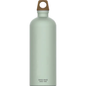SIGG Traveller MyPlanet Bottle - 100% Recycled Aluminum Natural Green 1l
