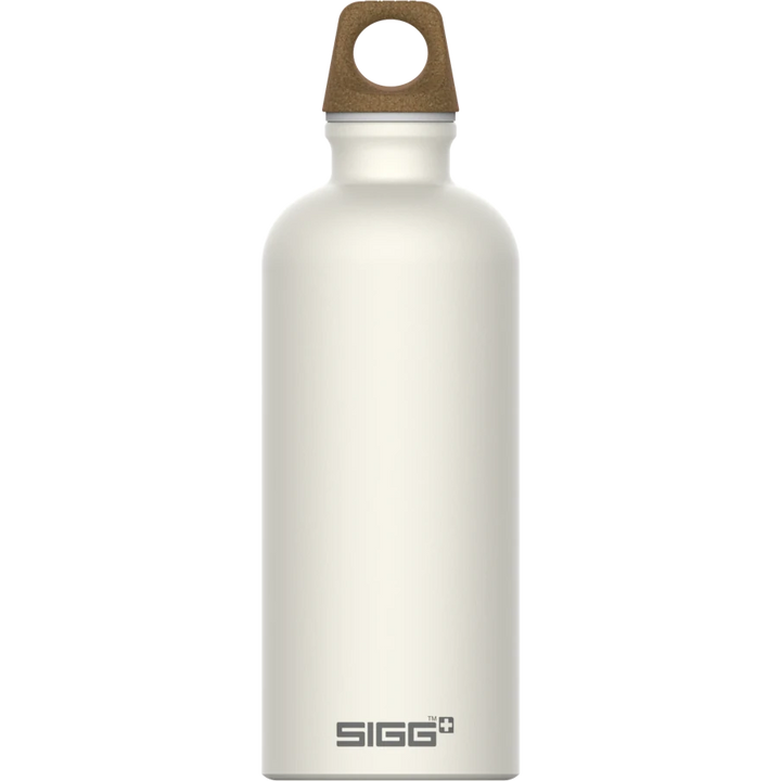 Traveller MyPlanet Bottle - 100% Recycled Aluminum Cutlery SIGG Ecru 0.6l