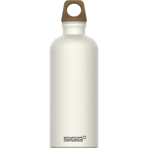 SIGG Traveller MyPlanet Bottle - 100% Recycled Aluminum Ecru 0.6l